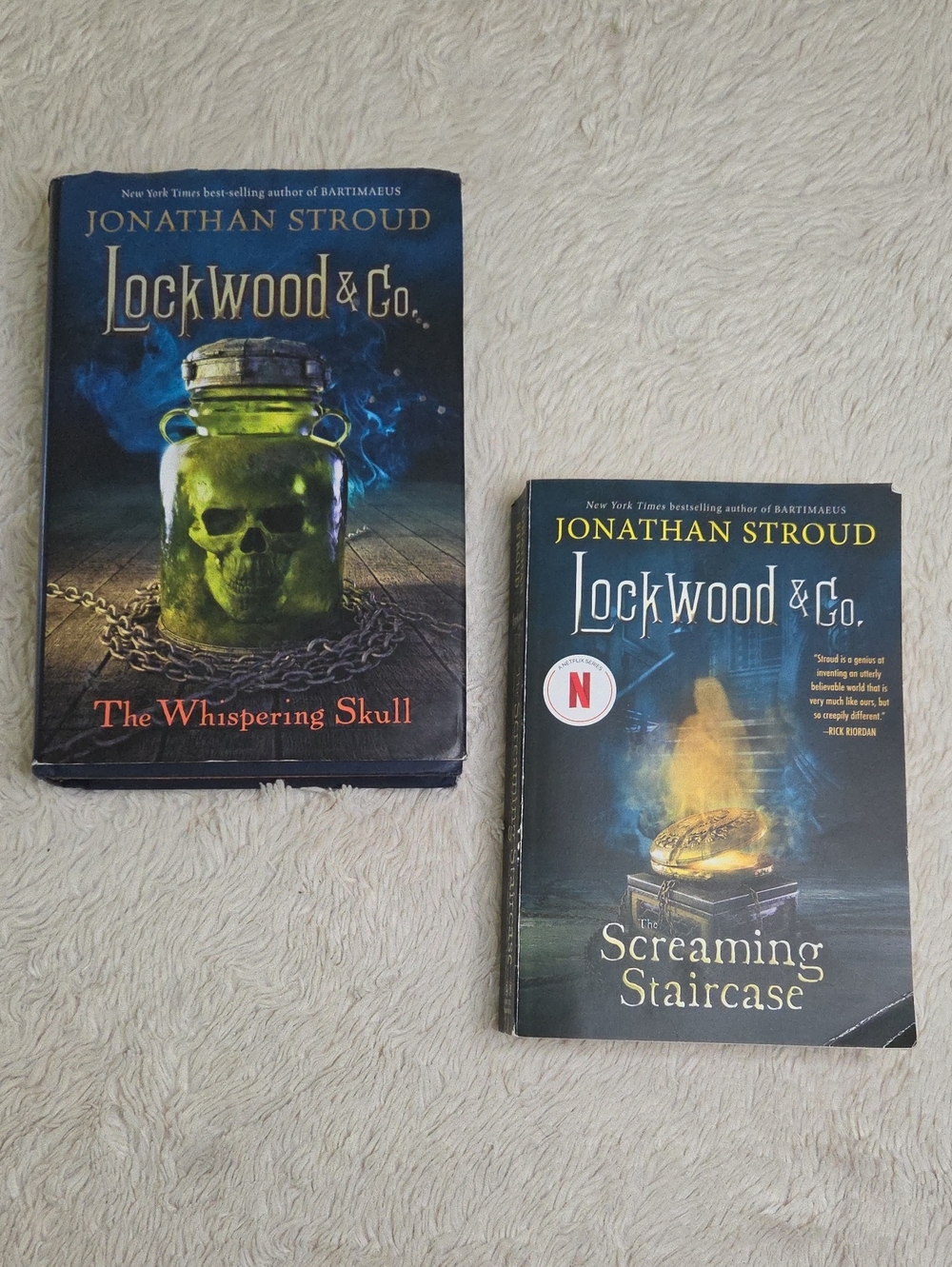Lockwood & Co. By Jonathan Stroud Books 1 & 2